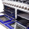 FORNO Massimo 60″ 8.64 cu. ft. Freestanding Gas Range with 10 Burners, FFSGS6239-60