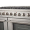 FORNO Galiano 48" 6.58 cu. ft. Gas Range with 8 Italian Burners in Stainless Steel, FFSGS6244-48