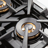 FORNO Capriasca 30″ 4.32 cu. ft. Gas Range with 5 Italian Burners in Stainless Steel, FFSGS6260-30