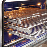 FORNO Capriasca 36" 5.36 cu. ft. Gas Range with 6 Italian Burners in Stainless Steel, FFSGS6260-36