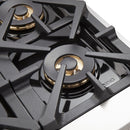 FORNO Capriasca 48″ 6.58 cu. ft. Gas Range with 8 Italian Burners in Stainless Steel, FFSGS6260-48
