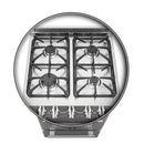FORNO Breno 24" 2.3 cu. ft. Freestanding Gas Range with 4 Sealed Burners in Stainless Steel, FFSGS6272-24