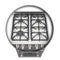 FORNO Breno 24" 2.3 cu. ft. Freestanding Gas Range with 4 Sealed Burners in Stainless Steel, FFSGS6272-24