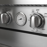 FORNO Lazio 30" 4.3 cu. ft. Gas Range with 5 Sealed Burners, Air Fryer and Griddle, FFSGS6276-30