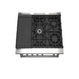 FORNO Lazio 30" 4.3 cu. ft. Gas Range with 5 Sealed Burners, Air Fryer and Griddle, FFSGS6276-30