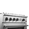 FORNO Marco 30" 4.32 cu.ft. Gas Range with 4 Burners and Built-In Temperature Gauge, FFSGS6277-30