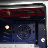 FORNO Massimo 48″ Freestanding French Door Dual Fuel Range with 8 Burners, FFSGS6325-48