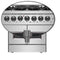 FORNO Galiano 30" 4.32 cu. ft. Dual Fuel Range with French Door in Stainless Steel, FFSGS6356-30