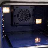 FORNO Capriasca 30" 4.3 cu. ft. Dual Fuel Range with French Door and 5 Sealed Burners, FFSGS6387-30