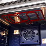 FORNO Capriasca 30" 4.3 cu. ft. Dual Fuel Range with French Door and 5 Sealed Burners, FFSGS6387-30