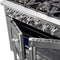 FORNO Capriasca 36" 5.36 cu. ft. Dual Fuel Range with French Door and 6 Sealed Burners, FFSGS6387-36