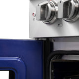 FORNO Capriasca 36" 5.36 cu. ft. Dual Fuel Range with French Door and 6 Sealed Burners, FFSGS6387-36