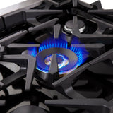 FORNO Massimo 30″ 4.32 cu. ft. Freestanding French Door Gas Range with 5 Burners, FFSGS6439-30