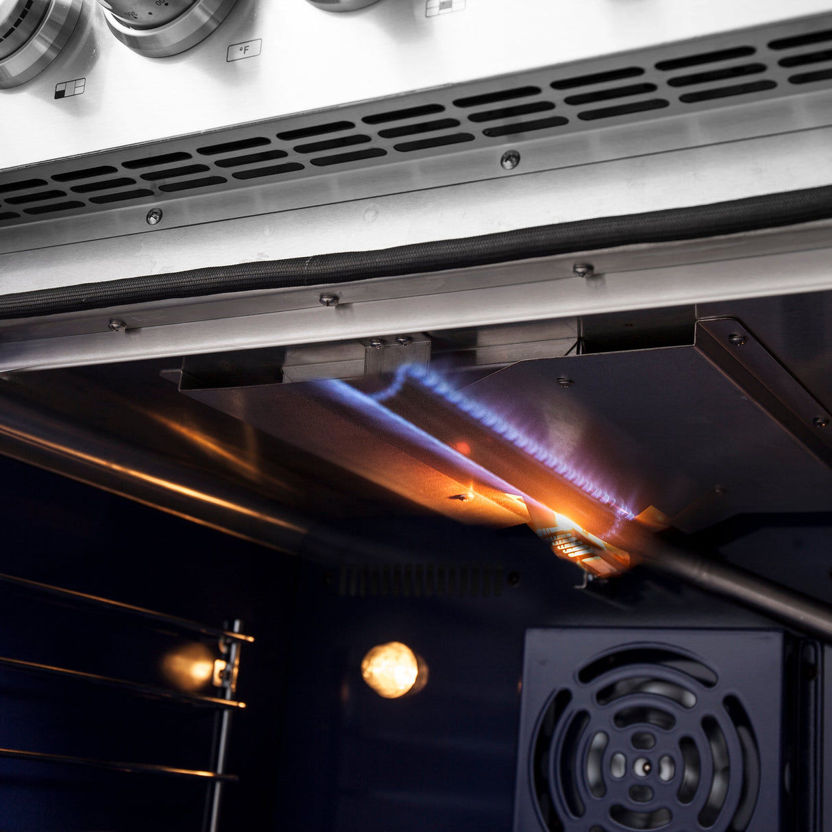 FORNO Massimo 30″ 4.32 cu. ft. Freestanding French Door Gas Range with 5 Burners, FFSGS6439-30