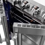 FORNO Massimo 30″ 4.32 cu. ft. Freestanding French Door Gas Range with 5 Burners, FFSGS6439-30