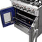 FORNO Massimo 30″ 4.32 cu. ft. Freestanding French Door Gas Range with 5 Burners, FFSGS6439-30