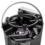 FORNO Massimo 30″ 4.32 cu. ft. Freestanding French Door Gas Range with 5 Burners, FFSGS6439-30