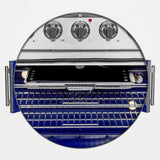 FORNO Massimo 36" 5.36 cu. ft. Freestanding French Door Gas Range with 6 Burners, FFSGS6439-36