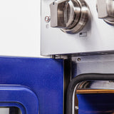 FORNO Massimo 36" 5.36 cu. ft. Freestanding French Door Gas Range with 6 Burners, FFSGS6439-36