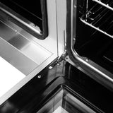 FORNO Galiano 48" 6.58 cu. ft. Freestanding Gas Range with French Door and 8 Burners, FFSGS6444-48