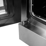 FORNO Galiano 48" 6.58 cu. ft. Freestanding Gas Range with French Door and 8 Burners, FFSGS6444-48