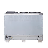 FORNO Capriasca 48" 6.58 cu. ft. Professional Gas Range with French Door and 8 Sealed Burners, FFSGS6460-48