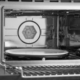 FORNO Oliena 30" 1.6 cu. ft. Built-In Microwave Oven in Stainless Steel, FMWDR3093-30