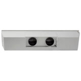 FORNO Frassanito 60" 1,200 CFM Recessed Range Hood with Baffle Filters, FRHRE5346-60