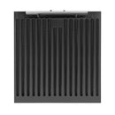 FORNO Espresso Package - 30" Electric Range, Range Hood, Refrigerator and Dishwasher in Black with Silver Handles, FBDL-006-02US