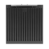 FORNO Espresso Package - 30" Electric Range, Range Hood and Refrigerator in Black with Silver Handles, FBDL-001-02US