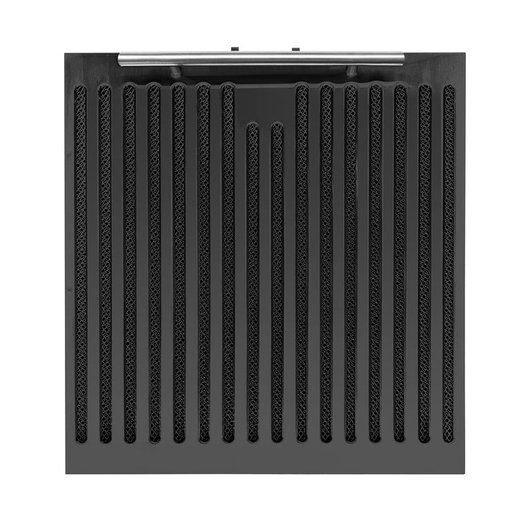 FORNO Espresso Package - 30" Electric Range and Range Hood in Black with Silver Handles, FBDL-002-02US