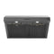 FORNO Espresso Package - 30" Electric Range, Range Hood and Refrigerator in Black with Antique Brass Handles, FBDL-001-02US