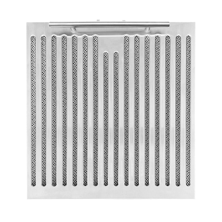 FORNO Espresso Package - 30" Electric Range, Range Hood and Refrigerator in Stainless Steel with Silver Handles, FBDL-001-01US