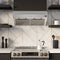 FORNO Espresso Package - 30" Electric Range and Range Hood in Stainless Steel with Silver Handles, FBDL-002-01US
