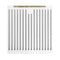 FORNO Espresso Package - 30" Electric Range, Range Hood, Refrigerator and Dishwasher in White with Antique Brass Handles