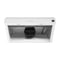 FORNO Espresso Bari 30" 400 CFM Under Cabinet Range Hood in White with Silver Handles, FRHUC5255-30WHT