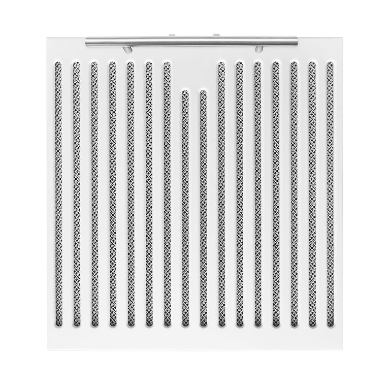 FORNO Espresso Package - 30" Electric Range, Range Hood, Refrigerator and Dishwasher in White with Silver Handles
