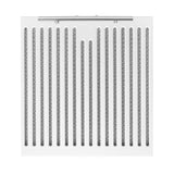 FORNO Espresso Package - 30" Electric Range, Range Hood and Dishwasher in White with Silver Handles