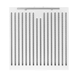 FORNO Espresso Package - 30" Electric Range, Range Hood and Refrigerator in White with Silver Handles