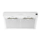 FORNO Espresso Package - 30" Electric Range and Range Hood in White with Antique Brass Handles, FBDL-002-03US