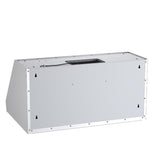 FORNO Biagio 36'' 600 CFM Wall Mount Range Hood in Stainless Steel, FRHWM5009-36