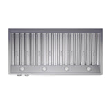 FORNO Biagio 48'' 1,200 CFM Wall Mount Range Hood in Stainless Steel, FRHWM5009-48