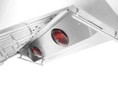 FORNO Appliance Package - 36 Inch Pro Gas Range, Wall Mount Range Hood, Microwave Drawer, AP-FFSGS6260-36-3