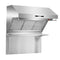 FORNO Appliance Package - 36 Inch Dual Fuel Range, Wall Mount Range Hood, Microwave Drawer, Dishwasher, AP-FFSGS6156-36-6