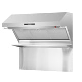 FORNO Package - 48 Inch Gas Range, Wall Mount Range Hood, Refrigerator, Microwave Drawer, Dishwasher, AP-FFSGS6244-48-8