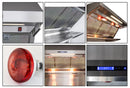 FORNO Appliance Package - 48" Dual Fuel Range, 48" Range Hood, 48" Refrigerator, AP-FFSGS6156-48-10