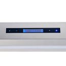 FORNO Savona 60" 1200 CFM Wall Mount Range Hood with Backsplash, Warming Lamp and Shelf, FRHWM5029-60HB