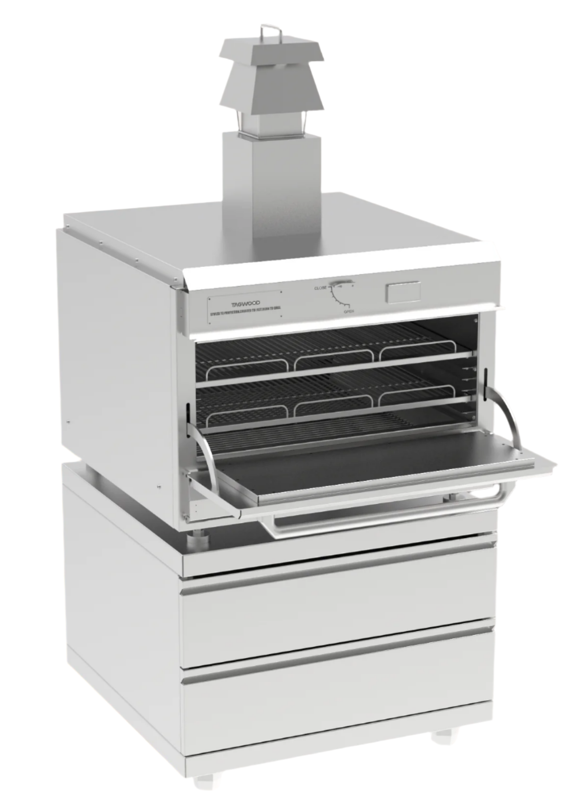 Tagwood BBQ Argentine  Fire & Charcoal Oven Fire Grill all Stainless Steel | TAG02