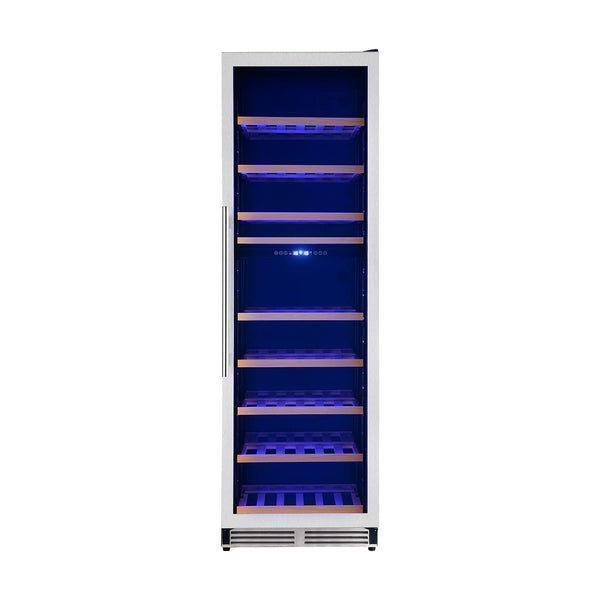 FORNO Cesinali 24" 16 cu. ft. Dual Zone 94 Bottle Wine Cooler, FWCDR6603-24S