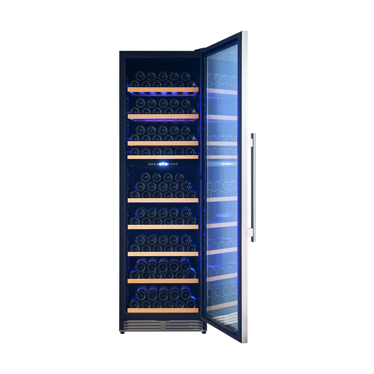 FORNO Cesinali 24" 16 cu. ft. Dual Zone 94 Bottle Wine Cooler, FWCDR6603-24S